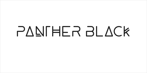Panther Black Logo