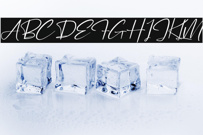 Pantherdam Signature Italic Example 1