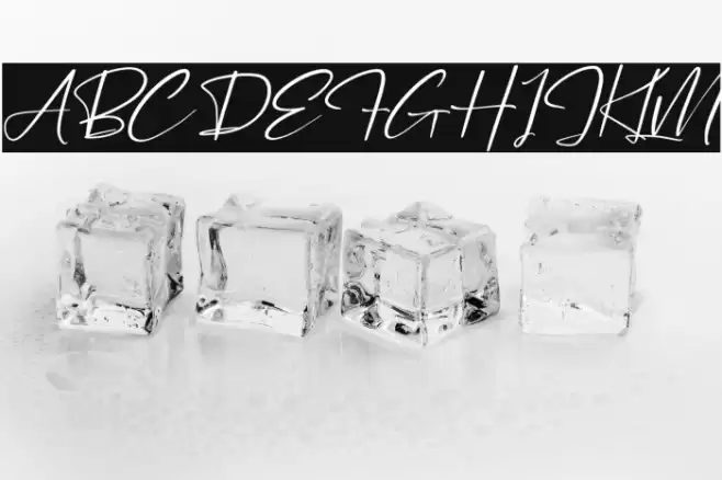 Pantherdam Signature Italic Шрифта examples