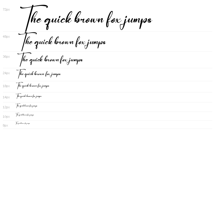 Pantherdam Signature Italic Waterfall