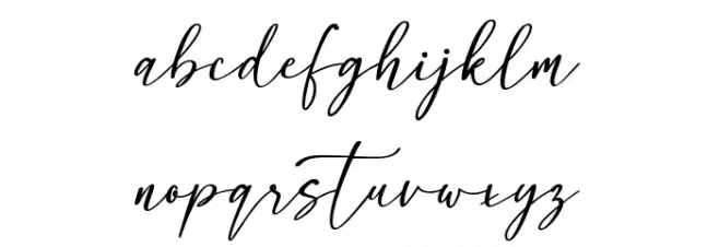 Pantole 字体 小写