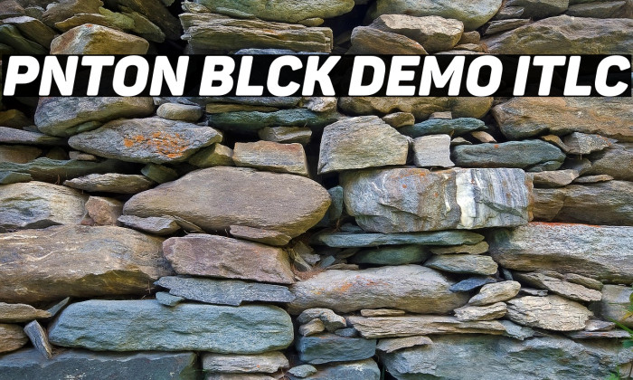 Panton Black Demo Italic Example 1