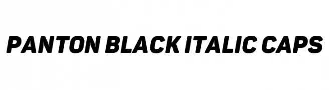 Panton Black italic Caps  नि: शुल्क फ़ॉन्ट्स डाउनलोड