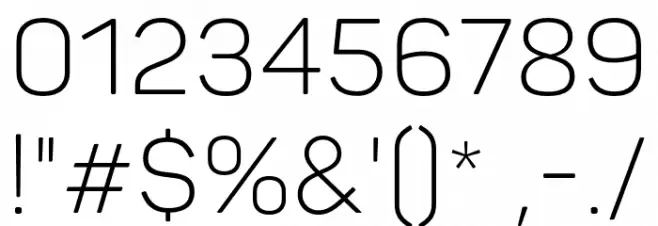 Panton Demo Light Font OTHER CHARS