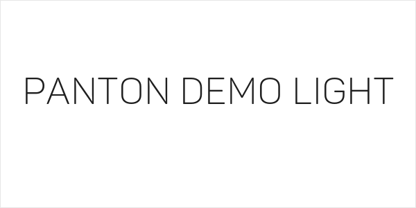 Panton Demo Light Logo