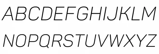 Panton Light Demo Italic फ़ॉन्ट लोअरकेस