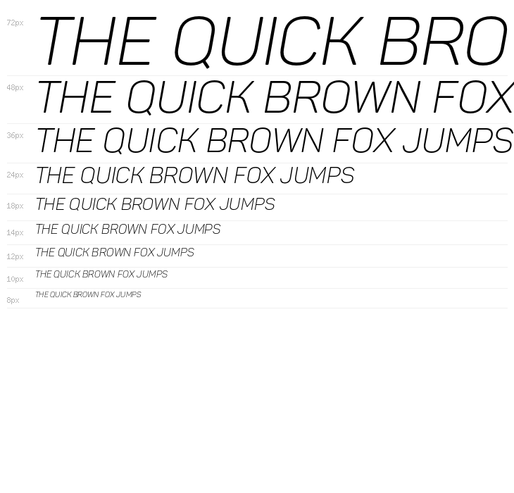 Panton Light italic Caps Waterfall