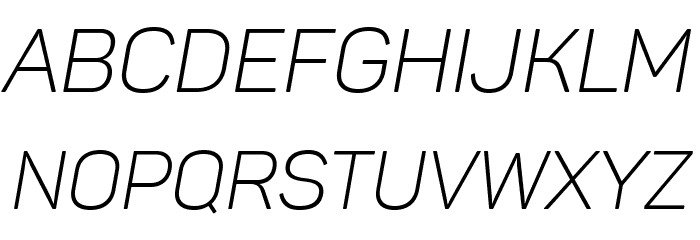 Panton Light italic Caps Font LOWERCASE