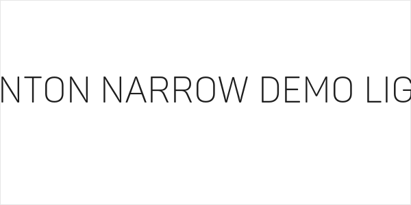 Panton Narrow Demo Light Logo