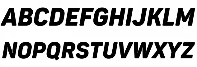 Panton Narrow-Trial Black Italic Шрифта ВЕРХНИЙ