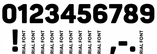 Panton Narrow-Trial Black Font OTHER CHARS