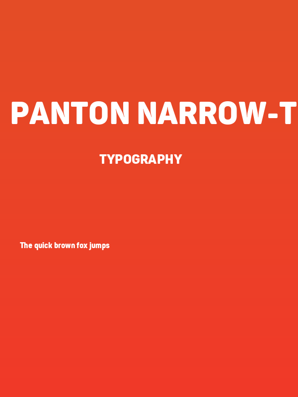 Panton Narrow-Trial Black Poster