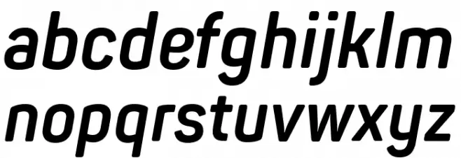 Panton Narrow-Trial Bold Italic Font LOWERCASE