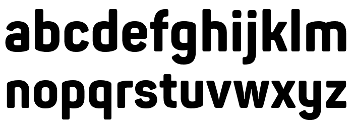 Panton Narrow-Trial ExtraBold Font LOWERCASE