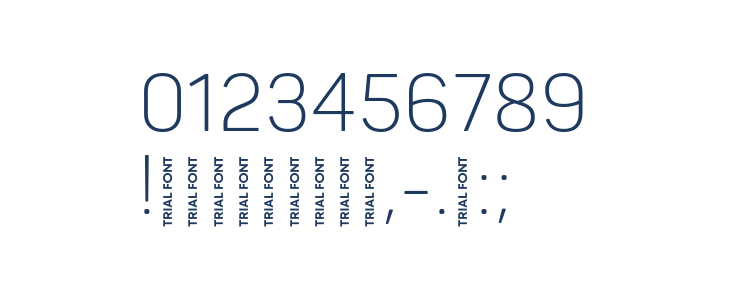 Panton Narrow-Trial Light Other Characters