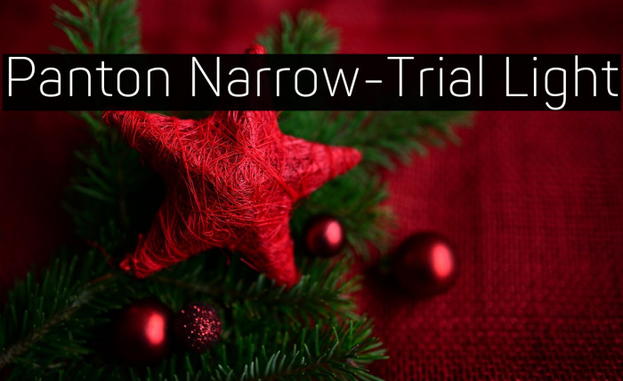Panton Narrow-Trial Light Example 2
