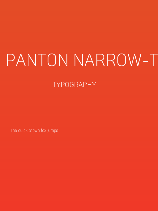 Panton Narrow-Trial Light Poster