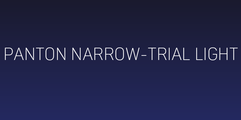 Panton Narrow-Trial Light Social Header