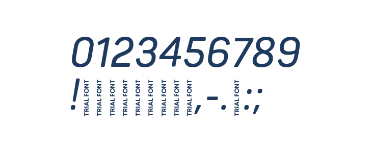 Panton Narrow-Trial SemiBold Italic Other Characters