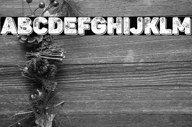 Panton Rust Heavy Grunge Shadow Font examples