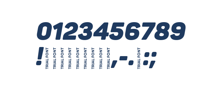 Panton-Trial Black Italic Other Characters