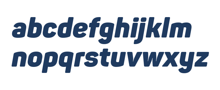 Panton-Trial Black Italic Lowercase