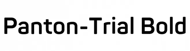 Panton-Trial Bold 
