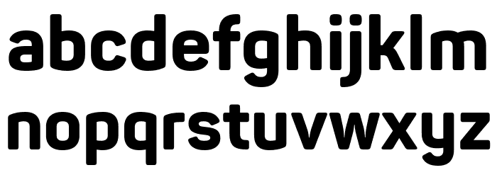 Panton-Trial ExtraBold Font LOWERCASE