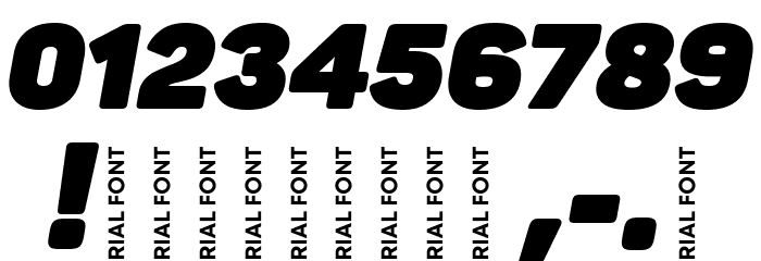 Panton-Trial Heavy Italic Font OTHER CHARS