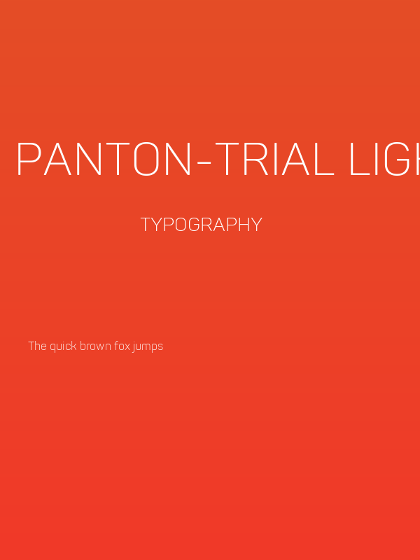 Panton-Trial Light Poster
