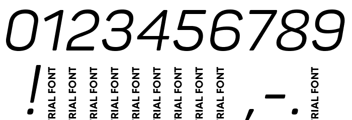 Panton-Trial Regular Italic Font OTHER CHARS