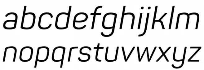 Panton-Trial Regular Italic फ़ॉन्ट लोअरकेस