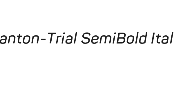 Panton-Trial SemiBold Italic Logo