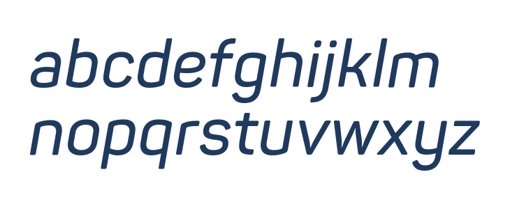 Panton-Trial SemiBold Italic Lowercase