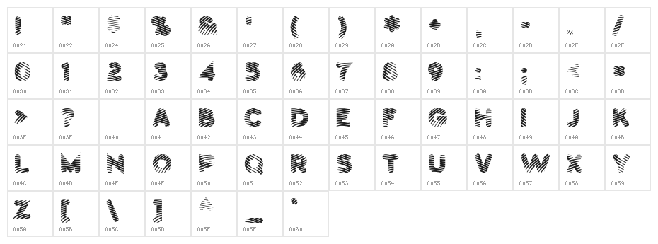 Pants Patrol Character Map