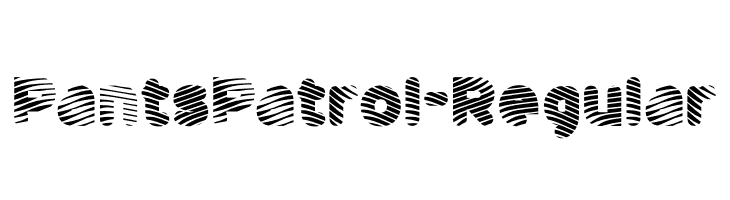 PantsPatrol-Regular  font caratteri gratis