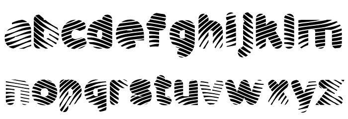 PantsPatrol-Regular Font LOWERCASE