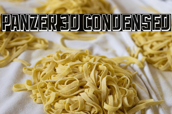 Panzer 3D Condensed Example 2