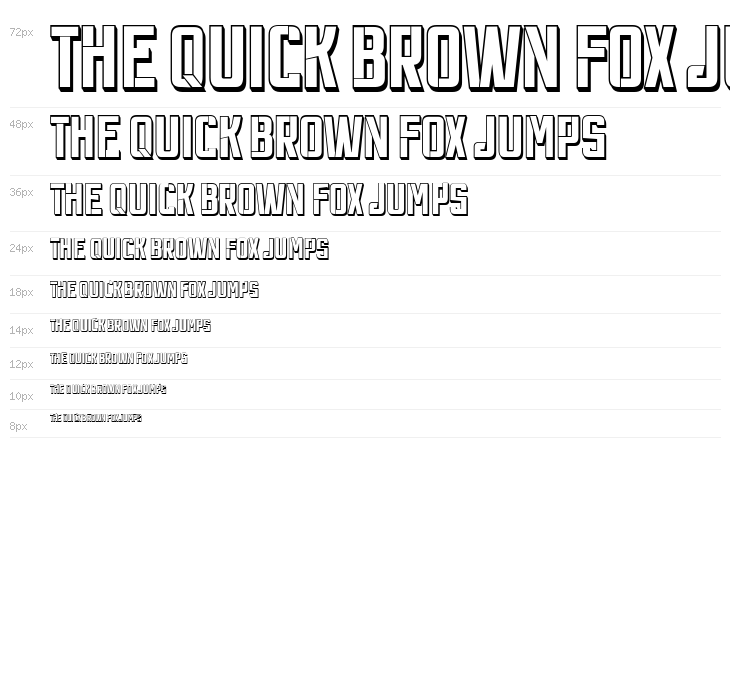 Panzer 3D Condensed Waterfall