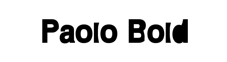 Paolo Bold  Free Fonts Download