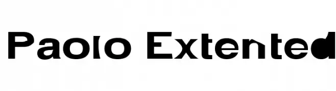 Paolo Extented  フリーフォントのダウンロード