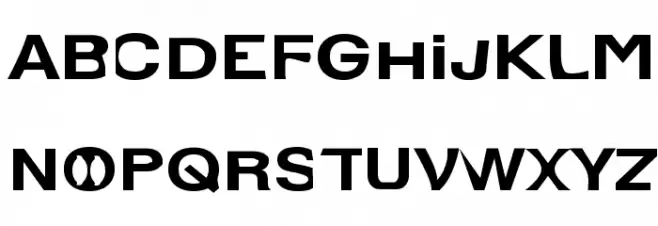 Paolo Extented Schriftart Groß