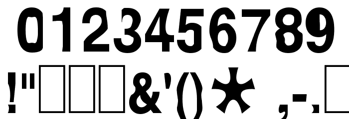 Paolo Font OTHER CHARS