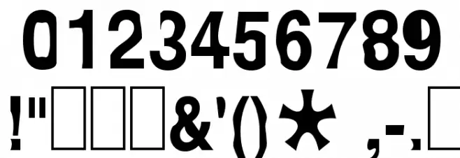 Paolo Font OTHER CHARS