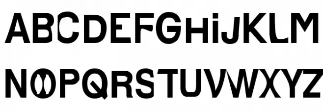 Paolo Font UPPERCASE
