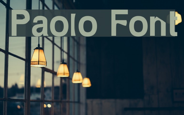 Paolo Font examples