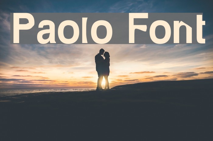 Paolo Font examples