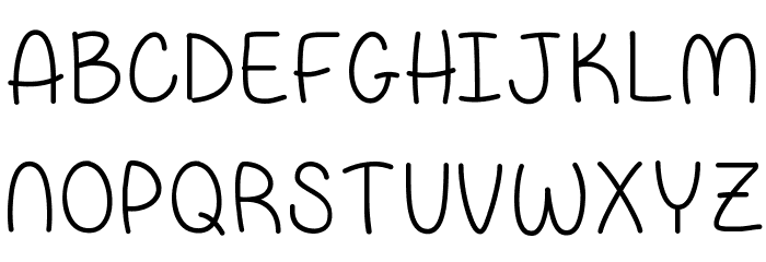 Papa Bear Font LOWERCASE