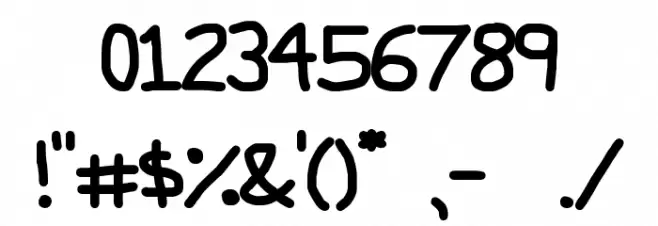 Papa Grape Font OTHER CHARS