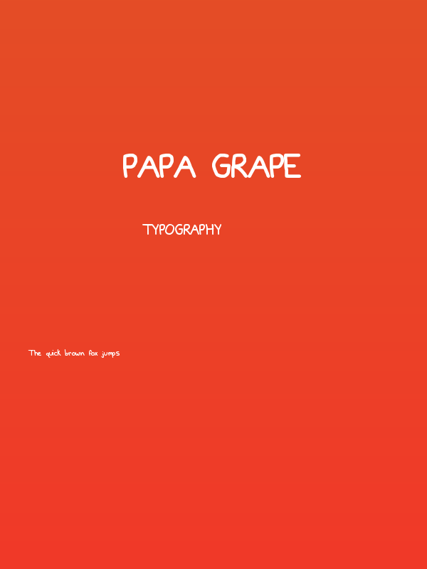 Papa Grape Poster